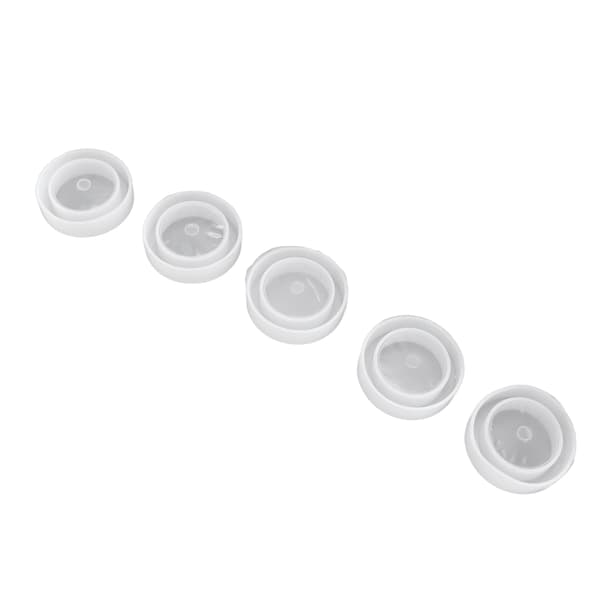 5 st Silikonarmbandformar Silikonmaterial Enkel Avformning DIY Toroidal Form