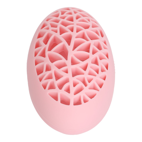 Nagelborsteställ i Nest-form, Bärbar Förvaring, Silikon Nagelborsteställ, Hållare för Bord, Rosa