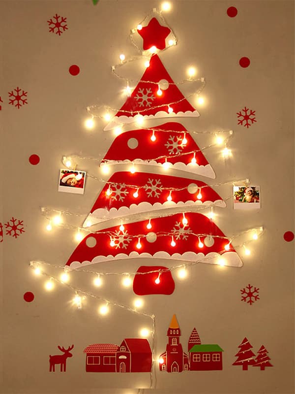 Julfilt julgran Barn DIY filtduk Julklapp 2