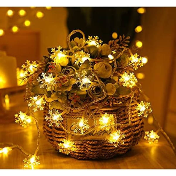 Jingyukj Ljusslinga Kula, 6 m 40 LED 2 lägen