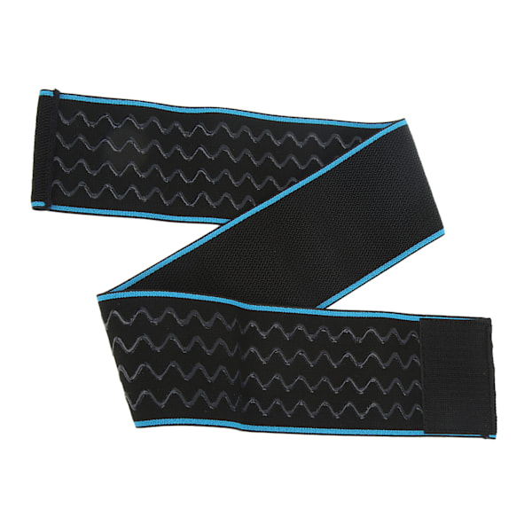 Armbågsbandage Elastiskt Justerbart Halkskydd Mjukt Andningsbart Blått Armbågsstöd Wrap för Utomhussporter Styrketräning