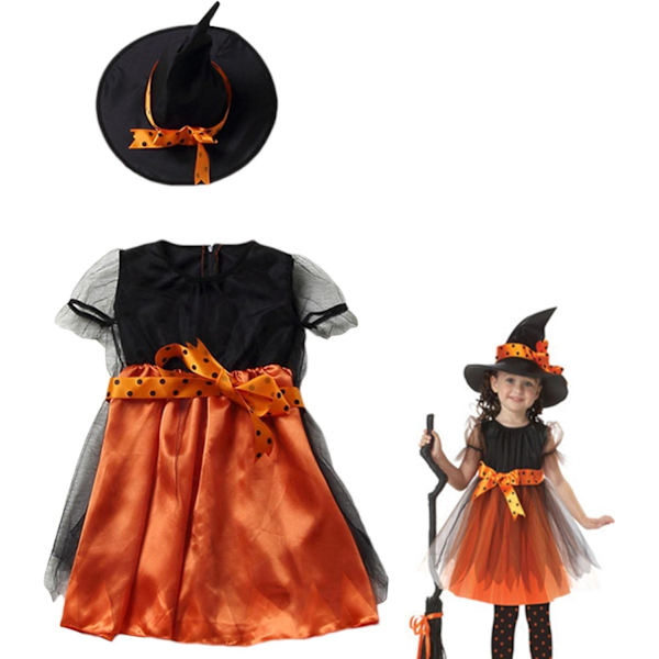 Halloween Häxa Kostym Fancy Dress Up Accessoarer