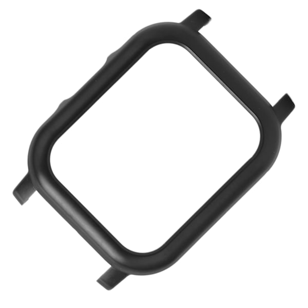Professionellt Urskyddsskal i Plast Smart Armbandsur PC-fodral för Xiaomi Haylou LS02 Svart