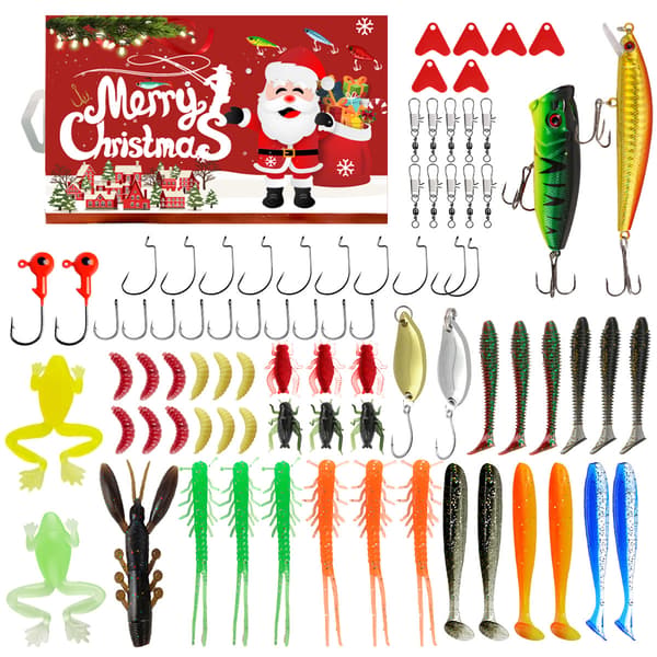 Julfiske Blind Box Bete Set med Kalender O