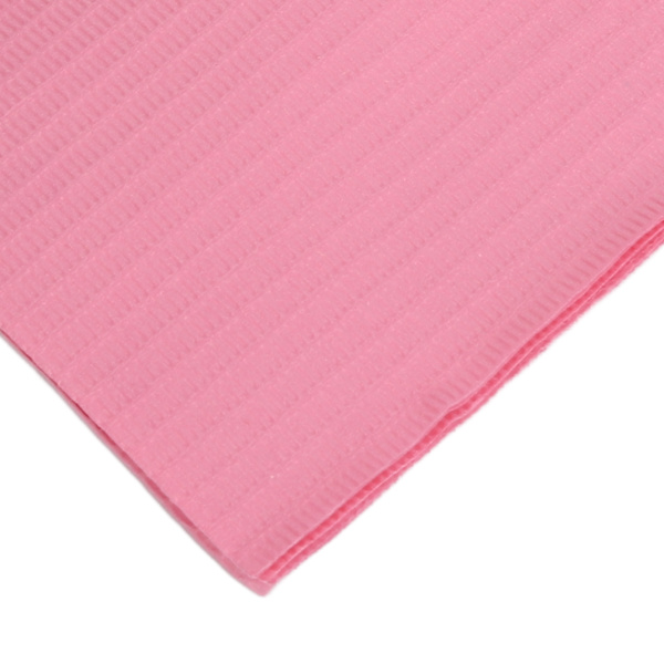 10 Påsar Engångs Nagelkonst Bordservetter Vattentäta Mjuka Absorberande Nagelbordsskydd Tillbehör Dukskydd för Manikyr Rosa