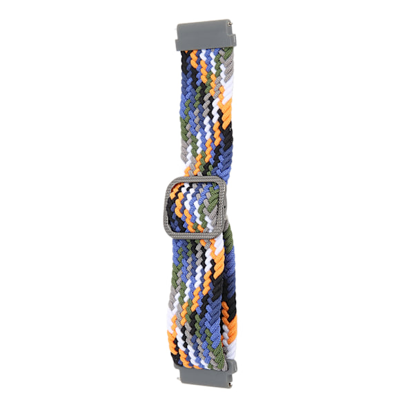 22mm Armband i Elastiskt Nylon, Flätat, Justerbart, för Huawei Watch 3, Denimfärg