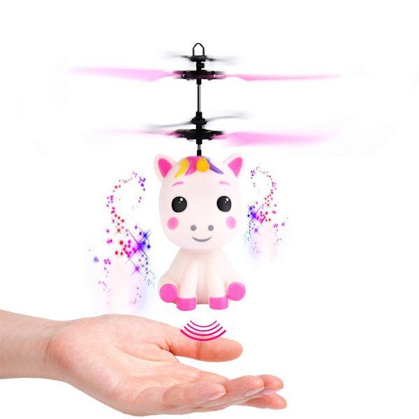 Flygande Leksak med LED-Ljus Handstyrd Helikopterleksak