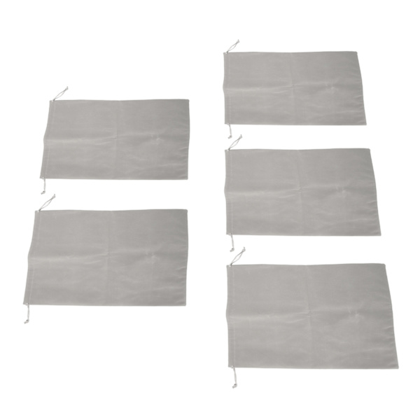 5-pack Hörlursfodral, Stort Dragkedjefodral, Lätt Bärbart Hörlursförvaringsfodral, 30x40cm / 11.8x15.7in