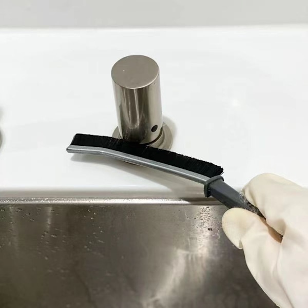 3-pack rengöringsborste multifunktionell väggmonterad borste med långt skaft och hårda borst toalettborste 3pcs Brush