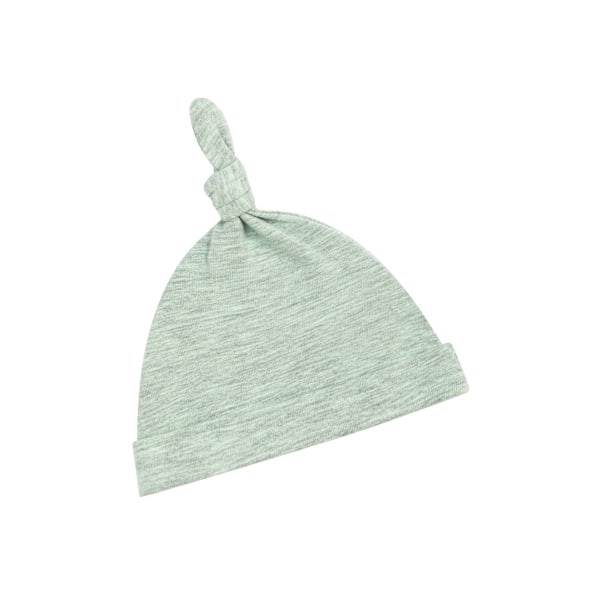 First Step Wrap with Cap Melange Mint
