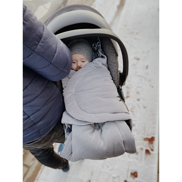 Wrap/Blanket for Car Seat Magic Jungle Dark_Blue