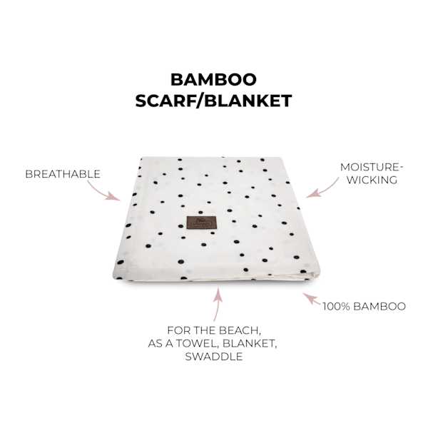 Bamboo Wrap Vintage Animals Amaranth