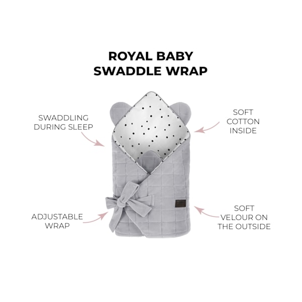 Royal Baby Swaddle Wrap Pink