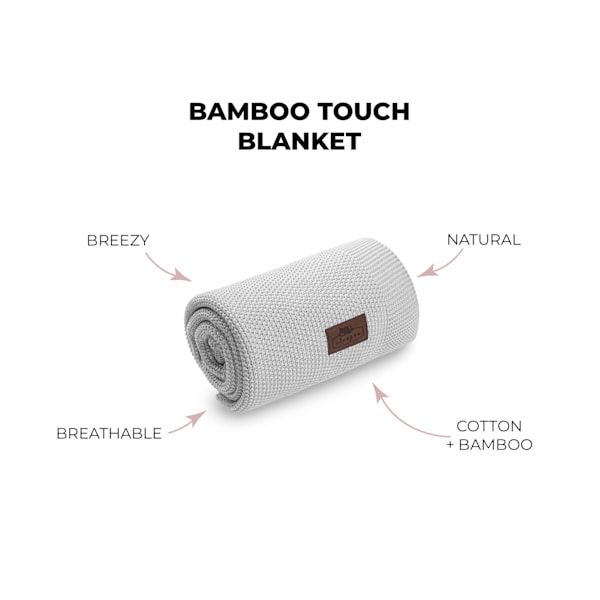 Bamboo blanket Bamboo Touch Grey