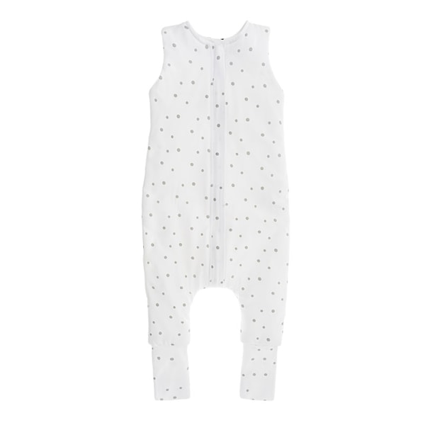 Reversible Sleeping Bag with legs M (3-5 years) Grey Dots/Black Dots
