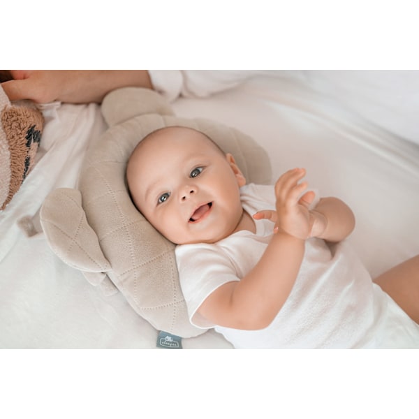 Muslin head shaping pillow Green