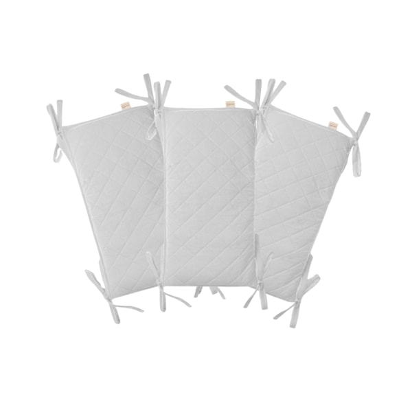 Modular cot bumper (3 pack) Grey