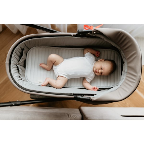 Anti-sweat Gondola / Carrycot Pad 0+ Grey