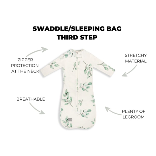 Wrapper/Sleeping Bag Third Step Black Dots