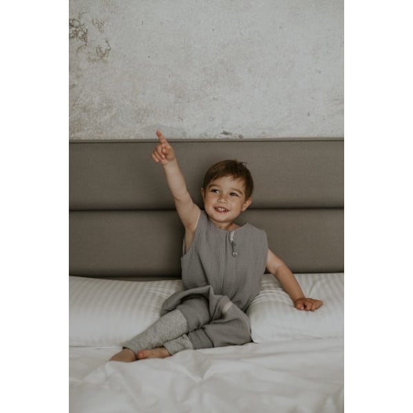 Muslin Footed Sleeping Bag S (1-2 years) Petrol
