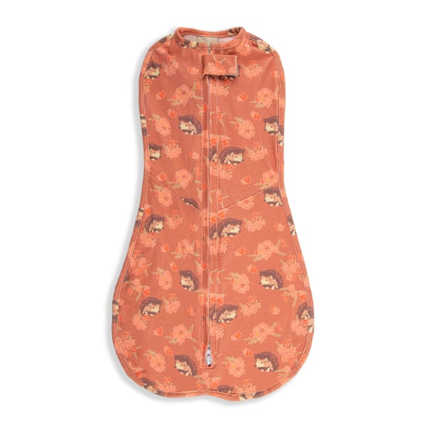 First Step Wrapper with Cap Vintage Animals Amaranth