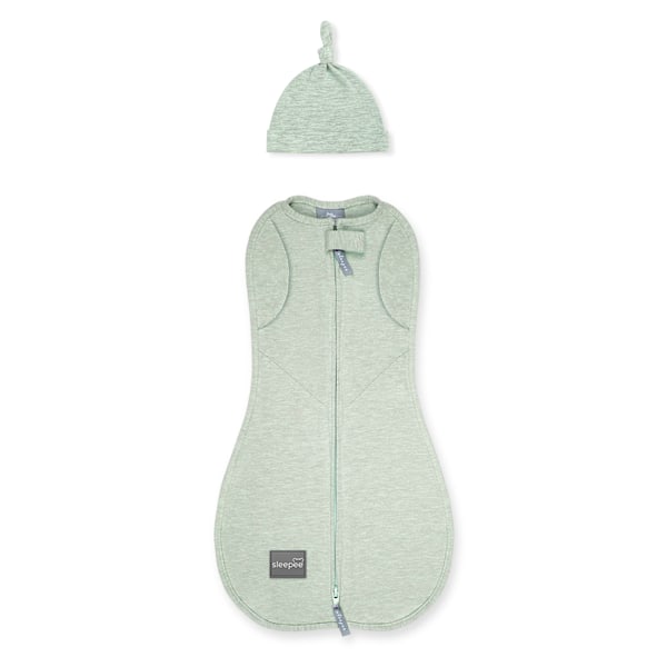 Second Step Wrapper with Cap Melange Mint