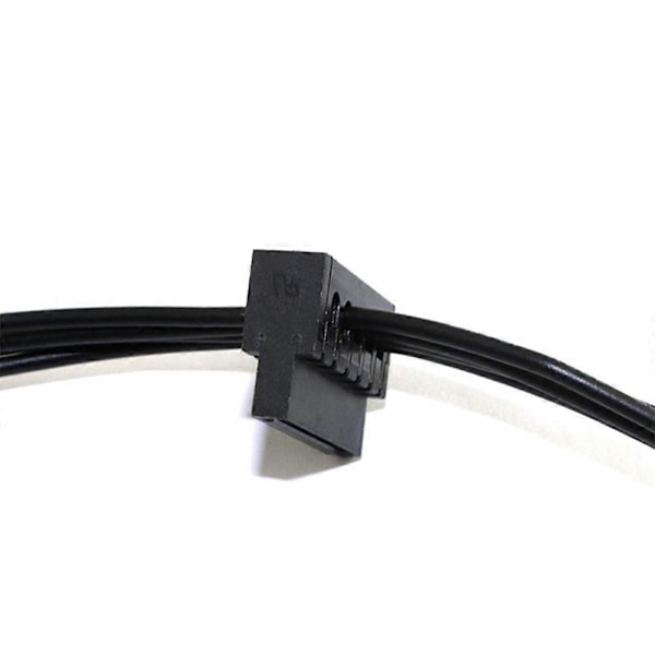 4st MINI 4Pin till 2 SATA Strömkabel för Moderkort