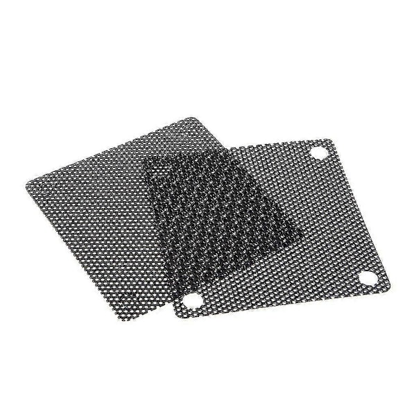 5kpl PVC Tuulettimen Pölysuodatin PC Pölytiivis Kotelo Leikattava Tietokoneverkkokansi 50mm Verkko Musta