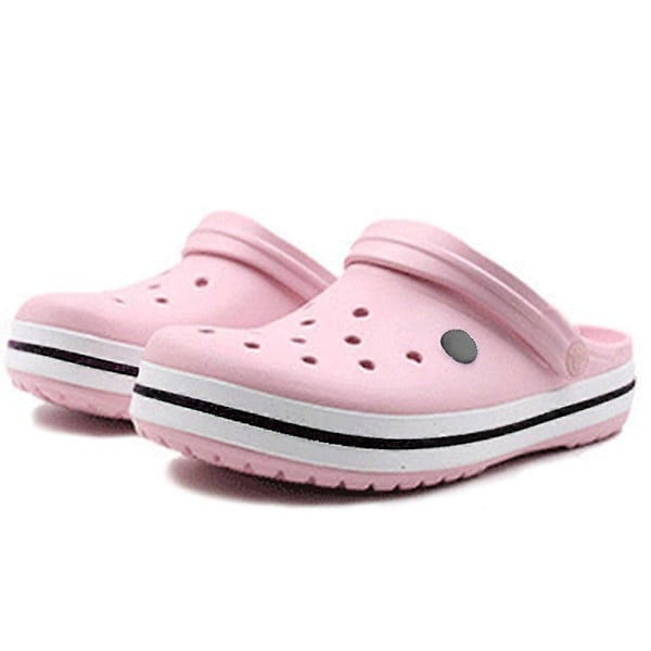 Trädgårdstofflor Sandaler Unisex för Män och Kvinnor - Rosa - 39-40