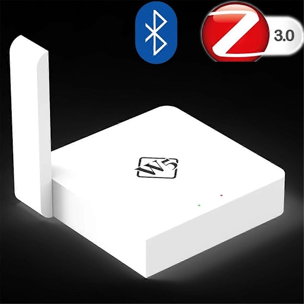Uusi W5 Tuya langaton yhdyskäytävä Zigbee+Bluetooth-keskitin, monitoiminen parannettu versio, voi käyttää yli 128 alilaitetta