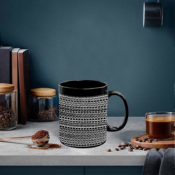 Kaffekopp i Keramik med Dolda Meddelanden för Köket A