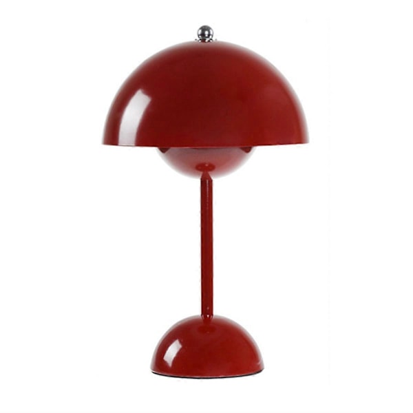 Svamp Blomma Knopp Uppladdningsbar LED Bordslampa Skrivbordslampa Nattlampa A