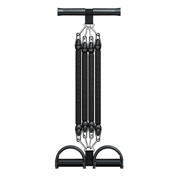 100LBS Pedalspänningsrep Abdominalt Elastiskt Band Träningsutrustning