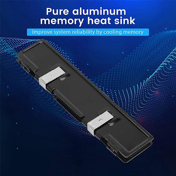 4 st Aluminium Kylfläns Shim för DDR RAM Minne Stationärt Minne
