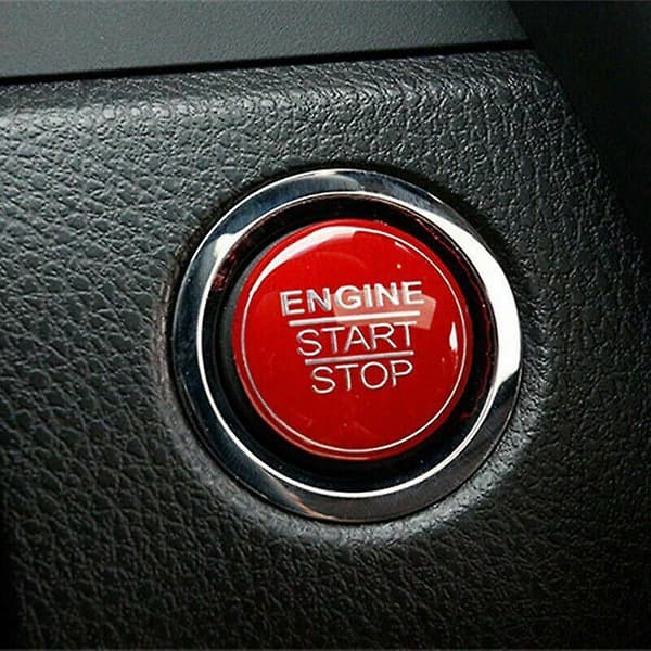 Motor Start/Stop Trykknap Dækbeklædning Mærkat til Prius