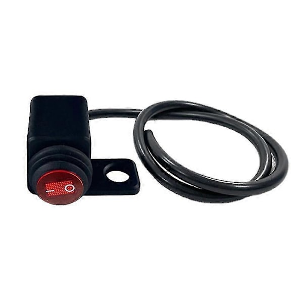 Uppgraderad Vattentät Knapp Strömbrytare Spot Light Led På Av Strömbrytare För Motorcykel Right 2 Switch With Light