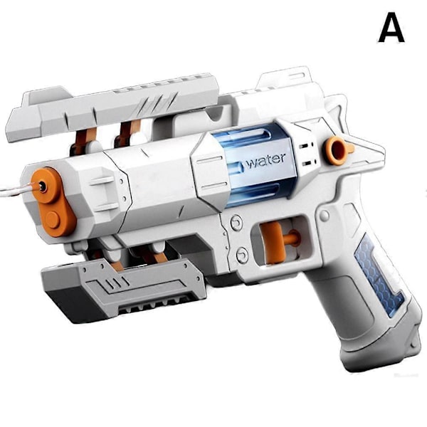 Deformationspress Typ Länkage Liten Vattenpistol Handhållen Utomhus Vattenleksak White
