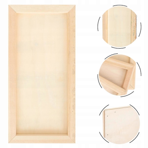 DIY Målarramar Träramar Tomma Lerrramar