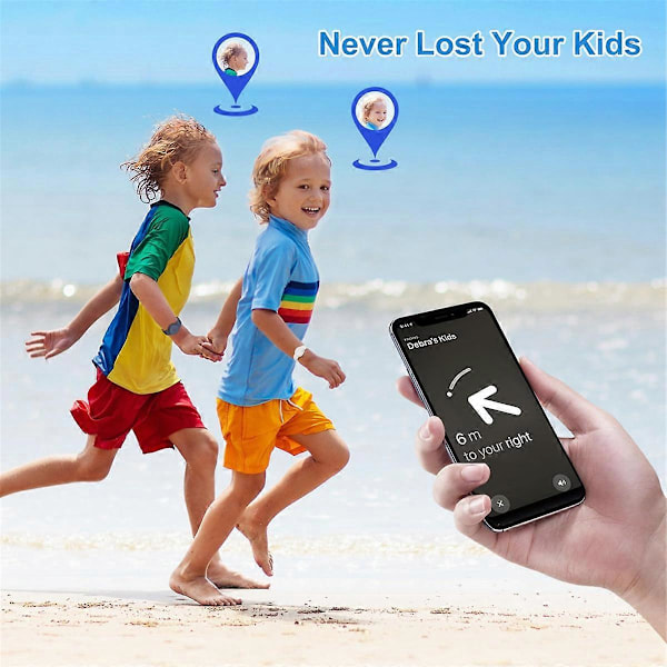 Vedenpitävä silikoniranneke - Kids E