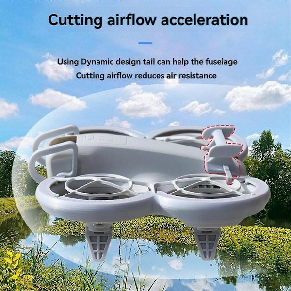 För Neo Stötfångarskydd Gimbal Kameraskydd Vikbart Landningsställ Flyg Stjärt Propellerskydd för Neo Delar C
