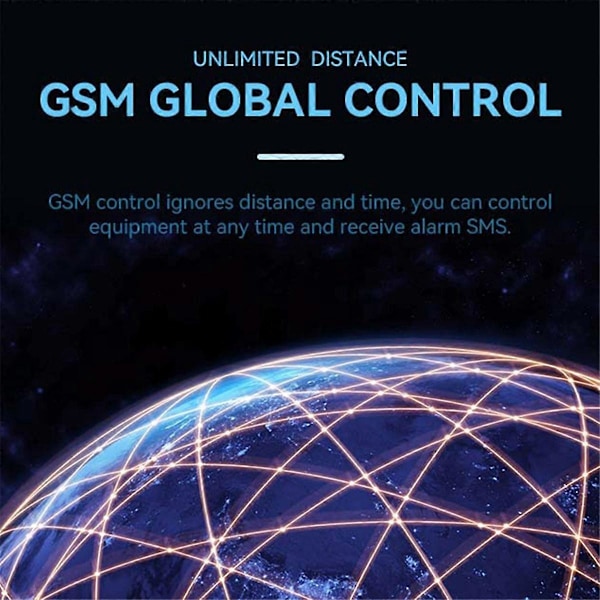 RL2 4G Smart Controller Reläbrytare Timer SMS App Fjärrkontroll