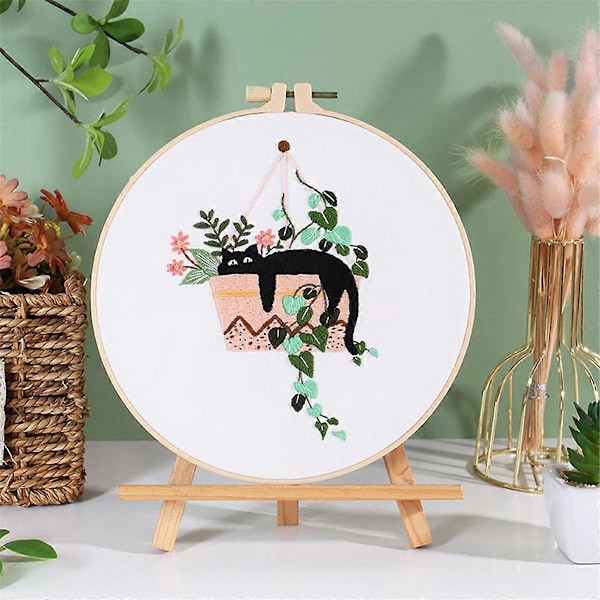 5 Set Broderikit för Vuxna, Broderikit för Nybörjare