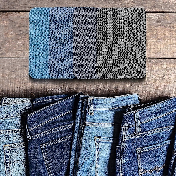20 st Stryklappar för Jeans av Exceptionell Kvalitet. In- och Utsida. Tillverkade med Det Starkaste Limmet, 100% Bomullssorterade