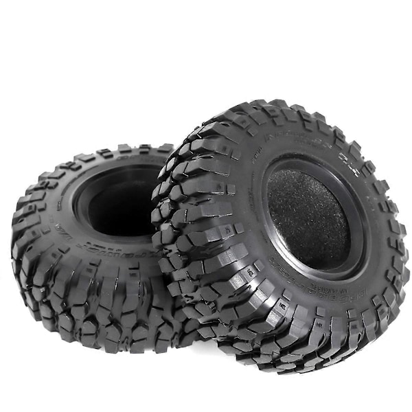 4 st 108 mm 1,9 tums gummidäck hjul för 1/10 RC bandvagn