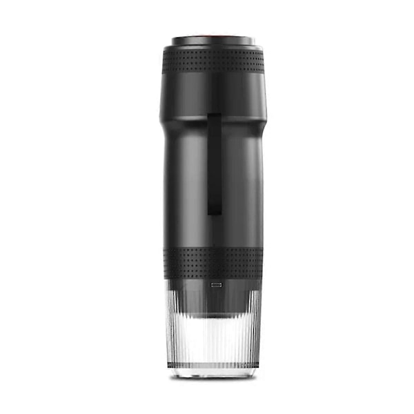 Automatisk espressokapselmaskine, bærbar USB, sort
