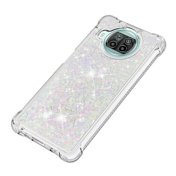 Mi 10t Lite 5g Kotelo Glitter Läpinäkyvä Kimalteleva Kiiltävä Bling Kirkas Virtaava Suojus Tpu Silic -