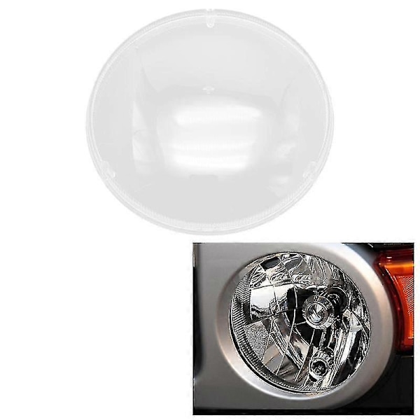 1 par Bil Strålkastare Skal Lampskärm Transparent Linsskydd Strålkastarskydd För Cruiser 2007-2021