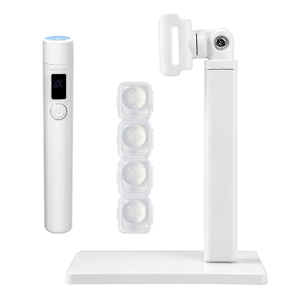 Mini Professionell Nagelkonst UV LED-lampa med Display Uppladdningsbar