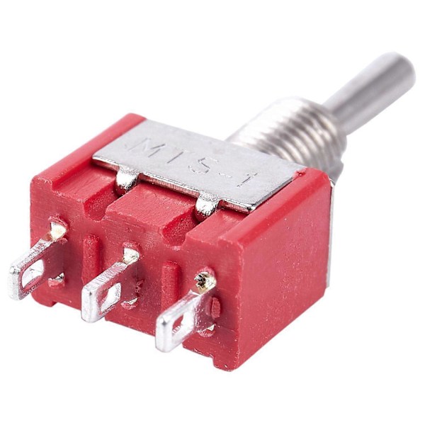 Mini Momentary (On)Off(On) Vippekontakt Modeljernbane SPDT 12V