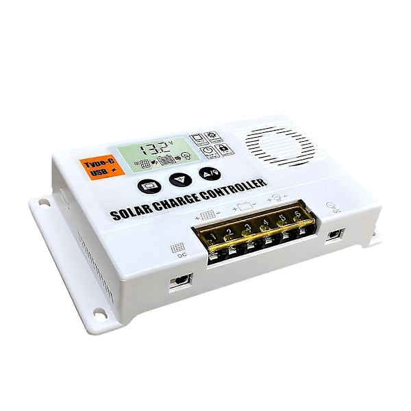 12/24V 30A PWM Solarladdningsregulator, Solpanelregulator